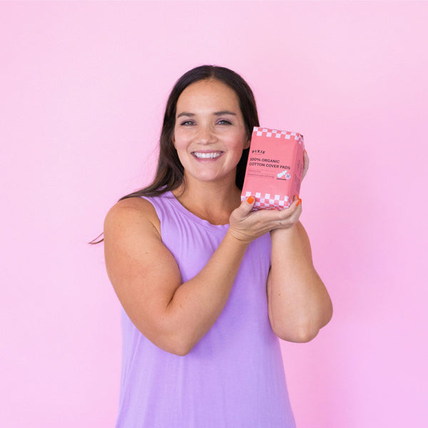 Load image into Gallery viewer, Disposable Organic Cotton Postpartum Pads
