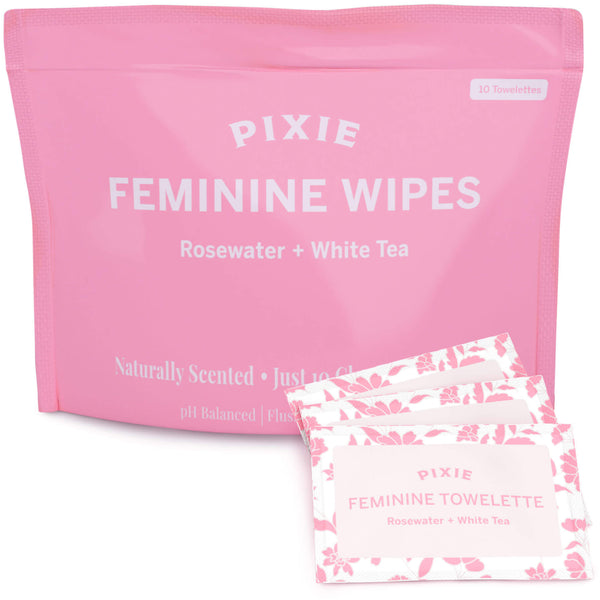 Individually Wrapped Rose Wipes