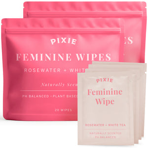 Individually Wrapped Wipes - Rosewater