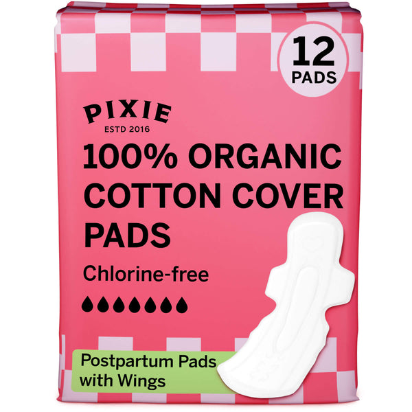 Load image into Gallery viewer, Disposable Organic Cotton Postpartum Pads
