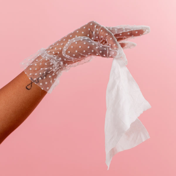 Individually Wrapped Rose Wipes